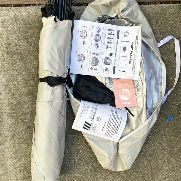 Portable Toddler Playpen / Tent Removable Indoor and Outdoor with Travel Bag, - Picture 13 of 15